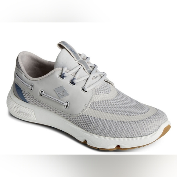 SPERRY, Women's 7 Sea 3-Eye‎ Sneaker, Grey, Size 7.5 -NWT - Picture 1 of 15